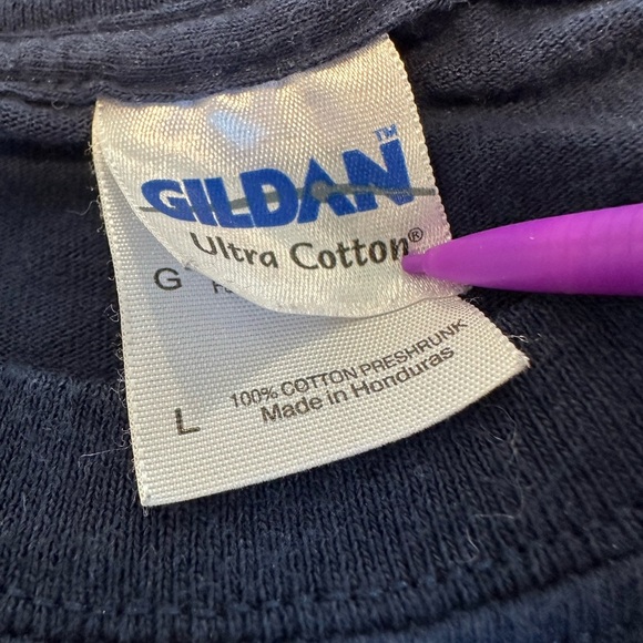 Vintage Hooters “I’d Tap That” Mens Large Blue Distressed Keg Graphic Tee. - Picture 6 of 9